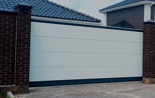 уличные откатные ворота